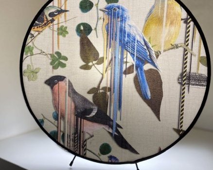 Luminaire «&nbsp;lunaire&nbsp;» 