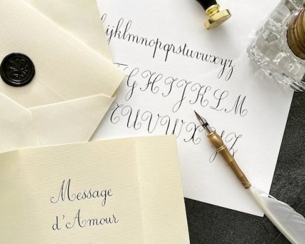 Atelier de calligraphie, journées du patrimoine