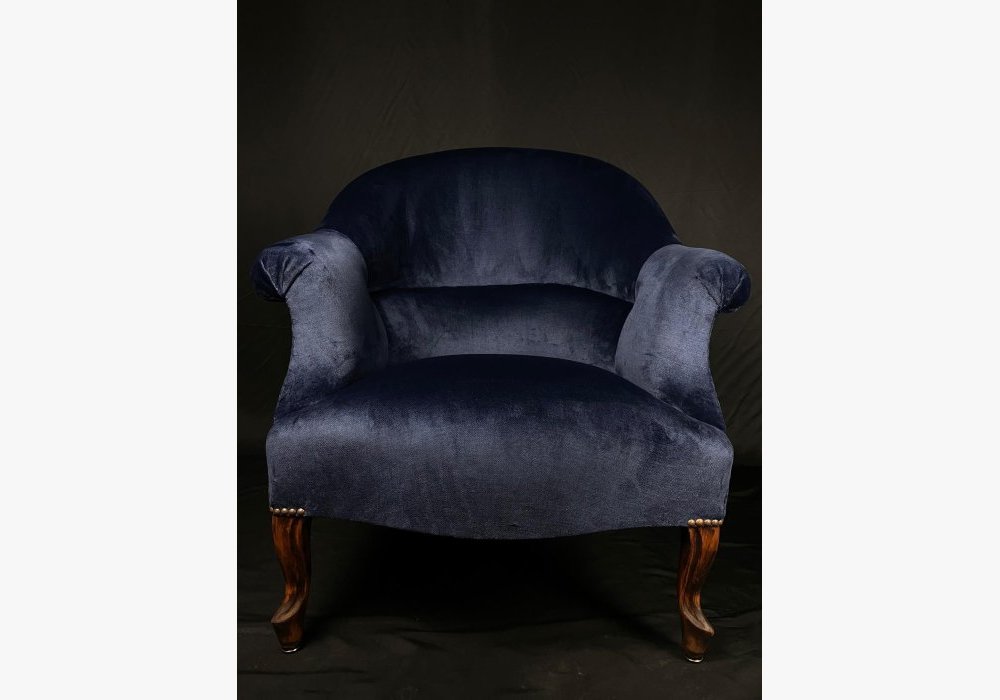Fauteuil crapaud à bosse