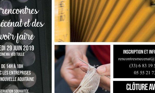 Les premieres rencontres du mécénat et des savoir-faire