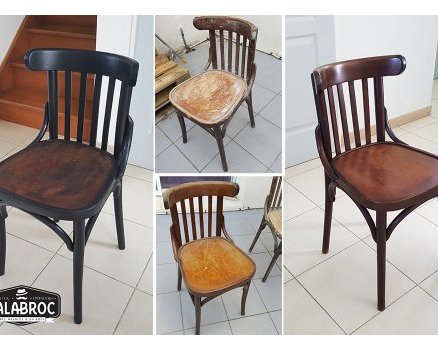 Restauration chaises bistrot