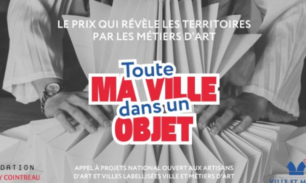 Si votre ville était un objet&nbsp;? Un nouveau Prix pour les artisans d’art