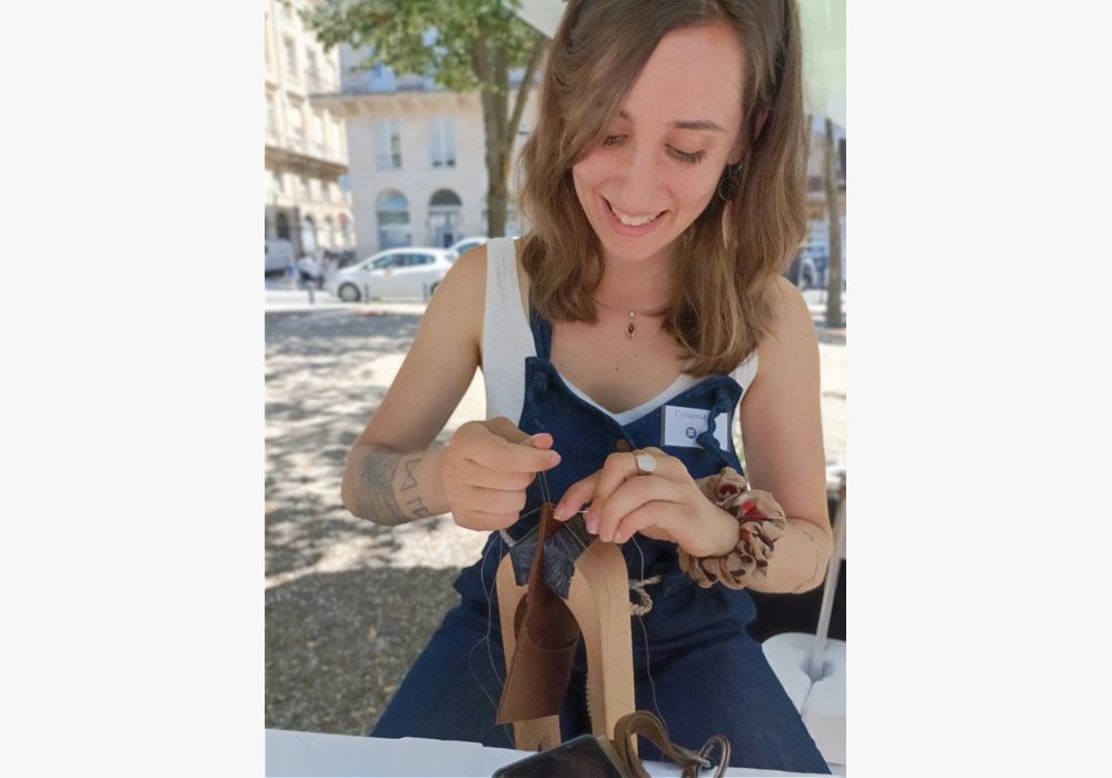 En plein travail