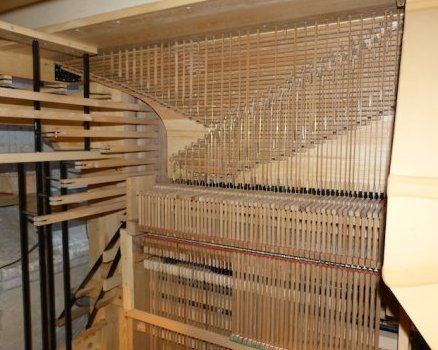 reconstruction de l’orgue de Saint Aigulin (17) Mécanismes