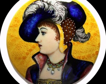 Tableau «&nbsp;Femme au chapeau à plumes&nbsp;»