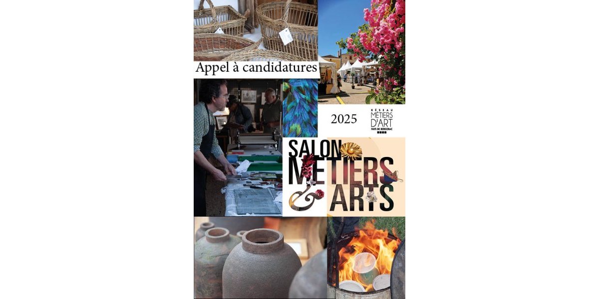 Appel à candidatures : 16ème Salon Métiers & Arts de Monpazier