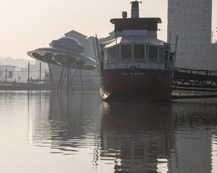 Photographie des Bassins à flots à Bordeaux par Arnaud Brukhnoff Artisan d’art photographe
