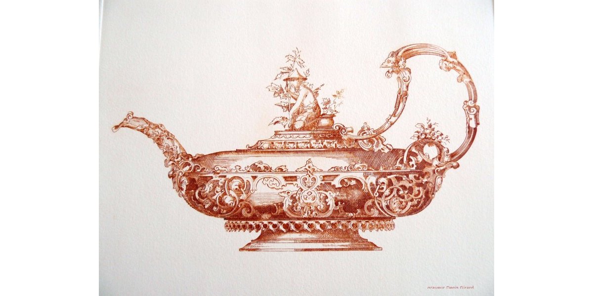 Denis Girard - gravure taille douce sur cuivre - 