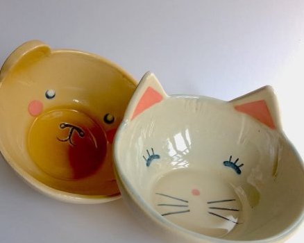Bols kawaï Ours ou Chat