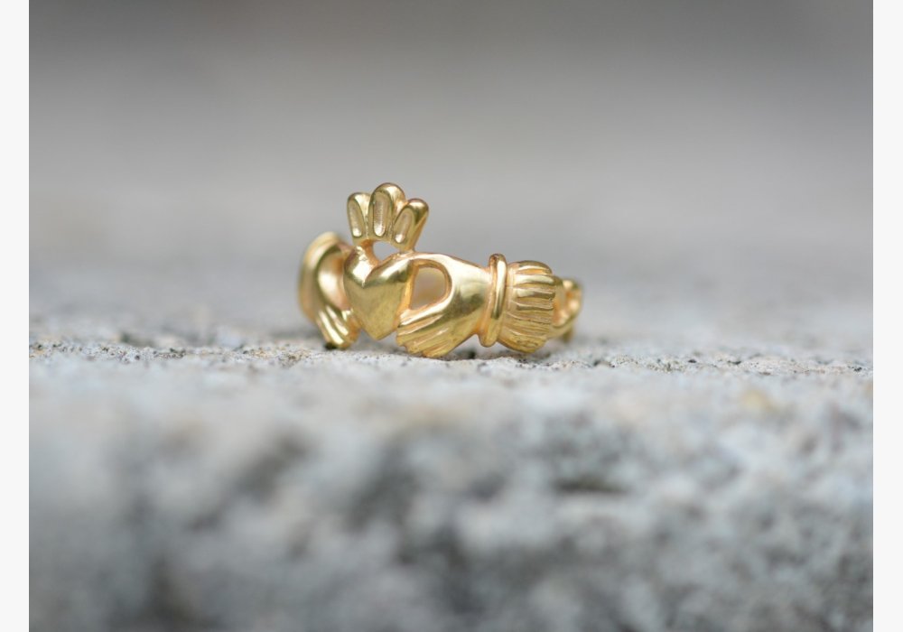 bague Claddagh - inspiration médiévale