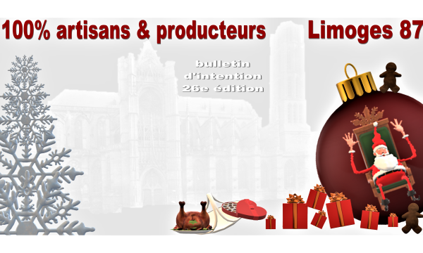 100% artisans et producteurs - 26e édition du marché de Noël