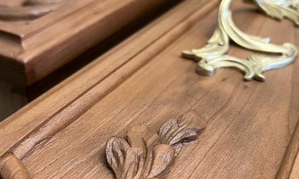 Détail de la commode Emma