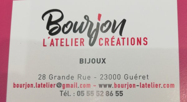 BOURJON L’ATELIER CRÉATIONS 